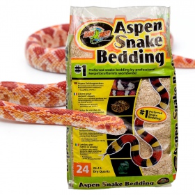 Zoomed Aspen Snake Ondergrond voor Slangen