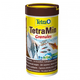 Tetra Min Granules 250ml - Alimento per Pesci