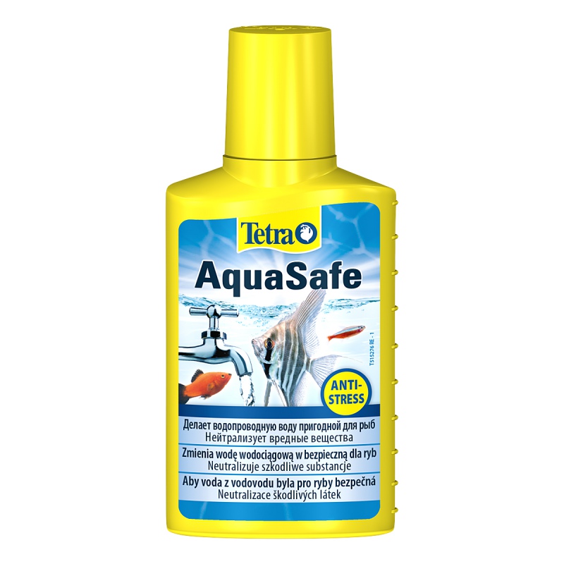 Tetra AquaSafe 100мл - препарат для рыб