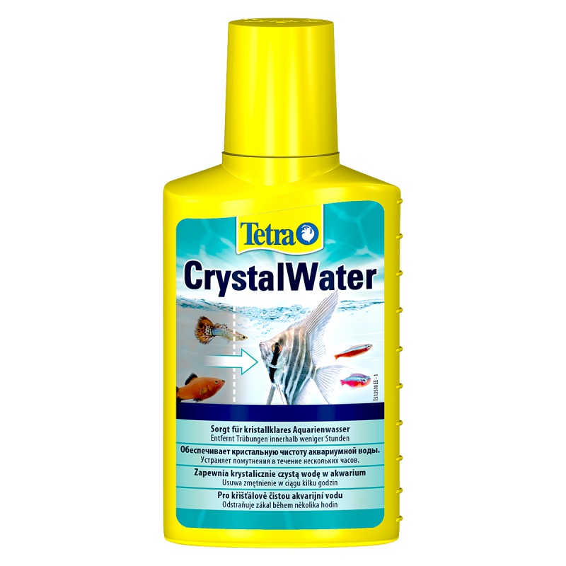 Tetra Crystal Water 100ml - clears water turbidity in the aquarium