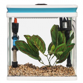 SUNSUN Elegant Aquaset Full White - aquarium set 14l