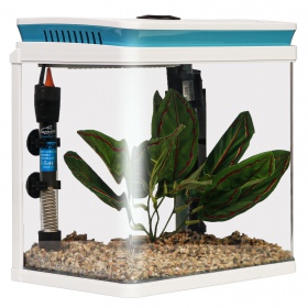 SUNSUN Elegant Aquaset Full White - aquarium set 14l