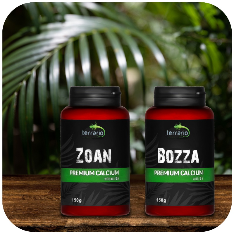 Terrario Zoan Kalcium D3 Vitamin Nélkül 150g