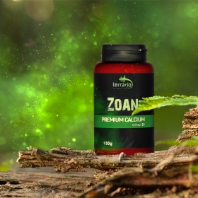 Terrario Zoan Kalcium D3 Vitamin Nélkül 150g