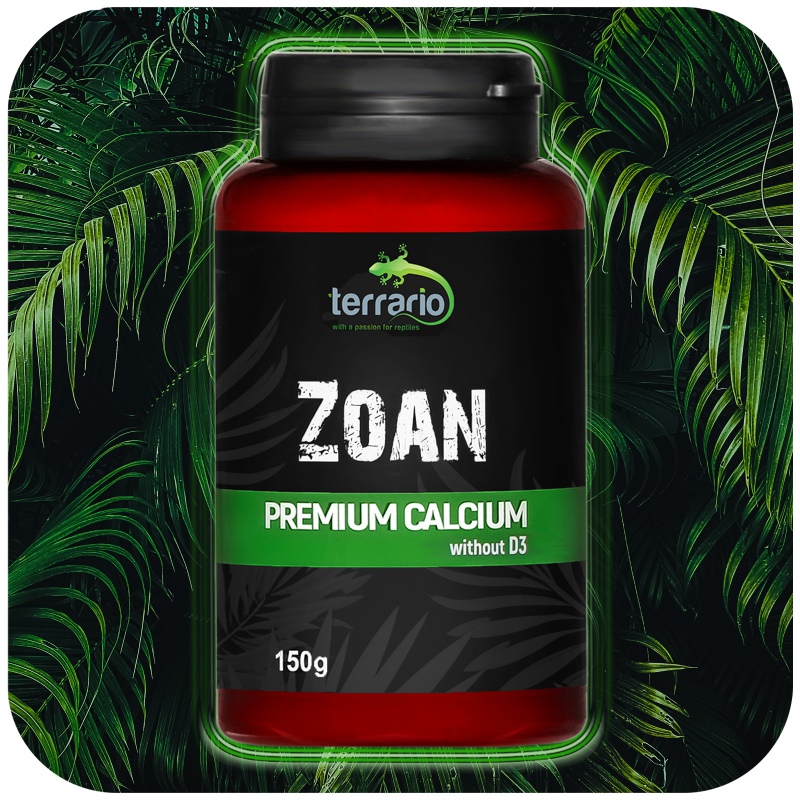 Terrario Zoan Calcio 150g - Senza D3