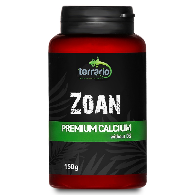 Terrario Zoan Calcium bez D3 150g