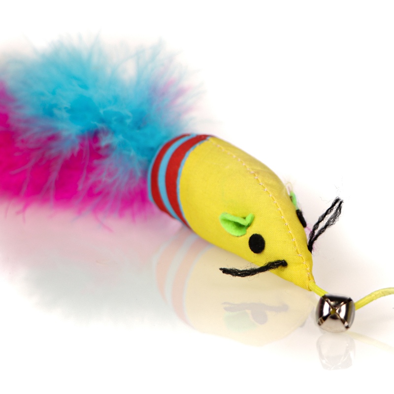 HappyPet Carnival Mouse Toy - fishing rod toy for cats