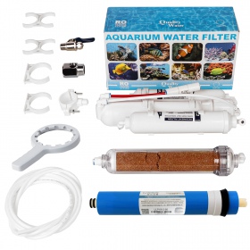 RO3 aquariumfilter 75GPD met accessoires