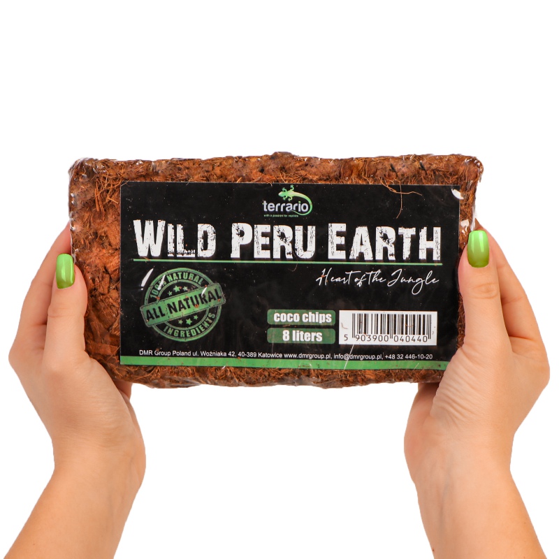 Terrario Wild Peru Earth 7l - podložie z kokosových štiepok