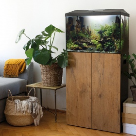 Acquario Aquael Leddy 60 Day&Night XL Nero 2.0