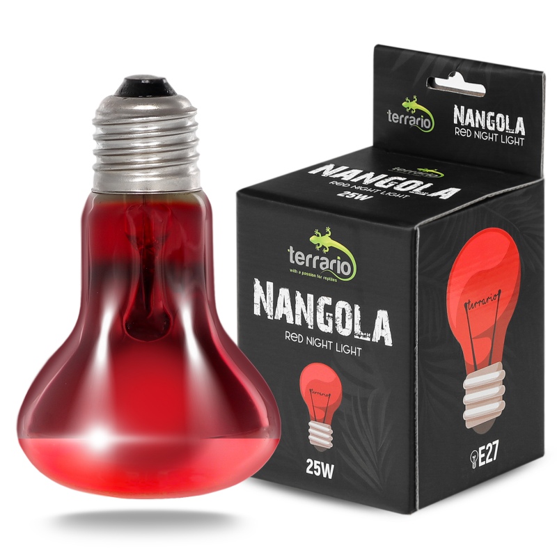 Terrário Nangola Red Luz Noturna 25W