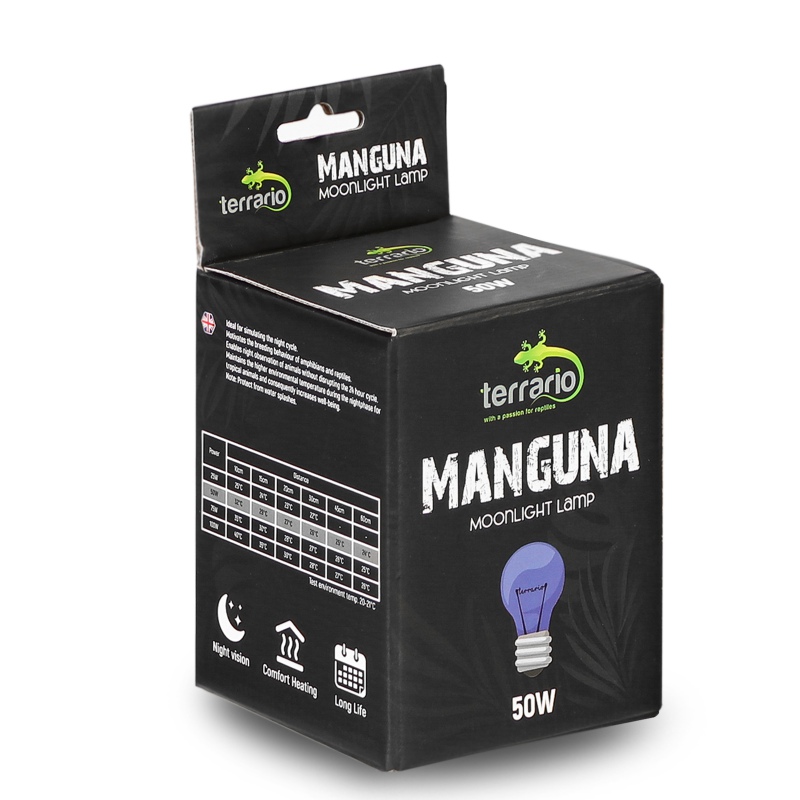 Terrario Manguna Moonlight Lampe - Nachtlicht 50W