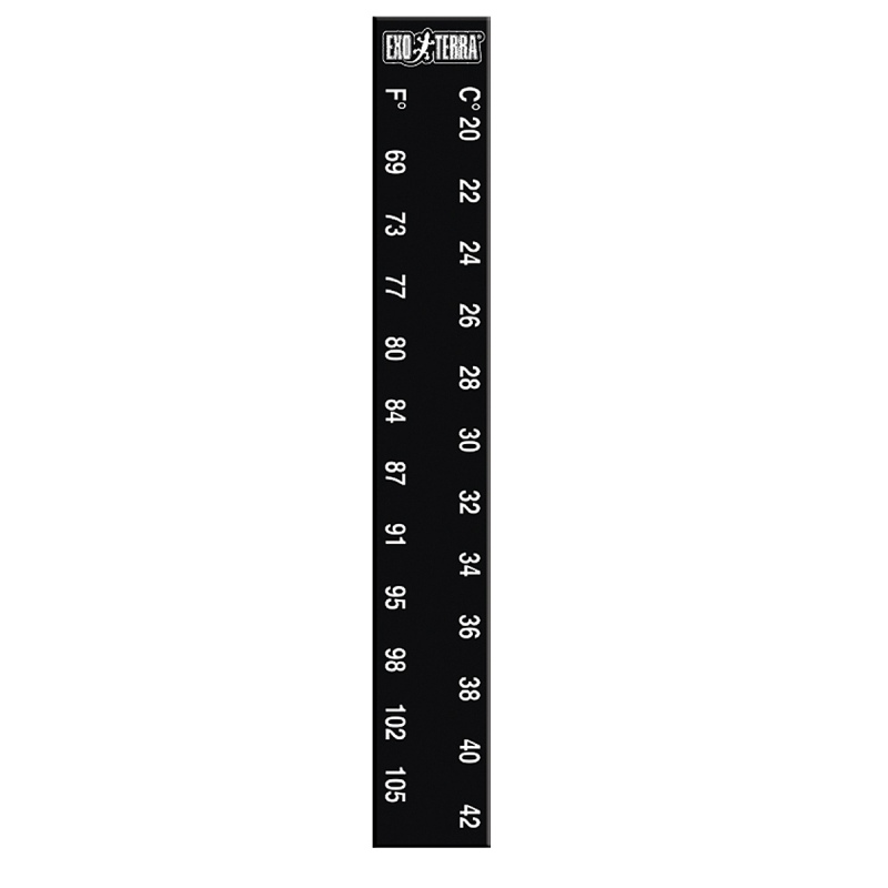 EXO TERRA Flüssigkristall Thermometer für Terrarien