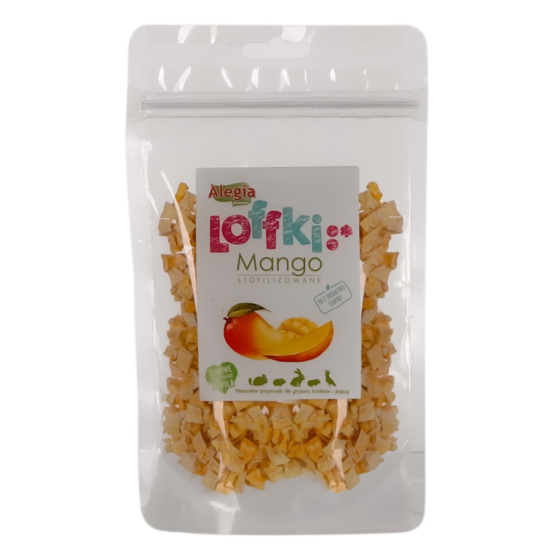 Liofiliserad mango 20g - naturligt och näringsrikt