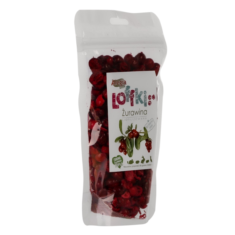 Cranberry liofilizada 20g - Alegia Loffki