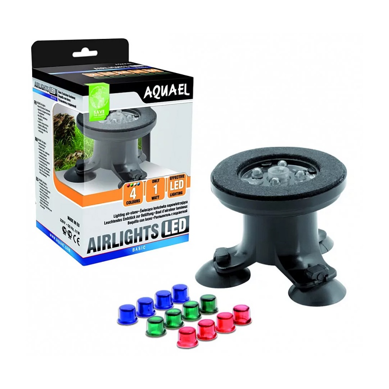 Aquael AIRLIGHTS LED - Podświetlana końcówka