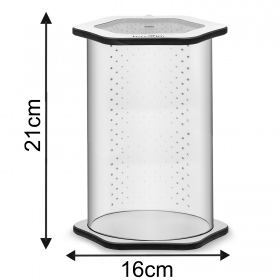 Terrario Spiders Tube Big200 - Eleganckie Terrarium