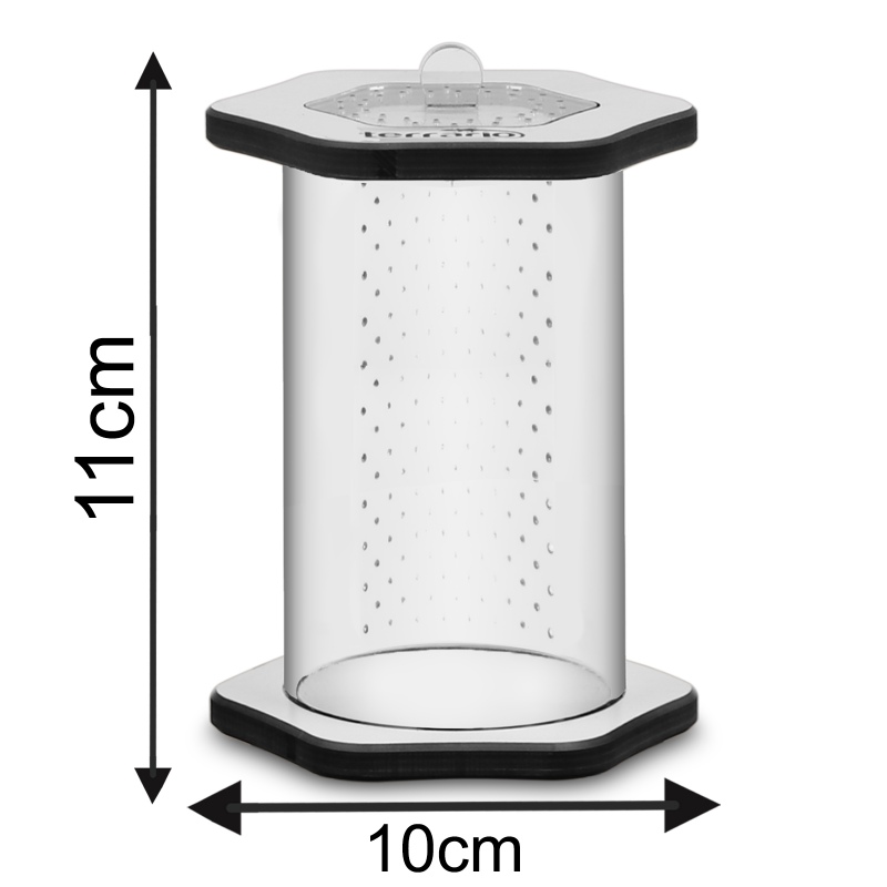 Terrario Tubo de Arañas Alto 100