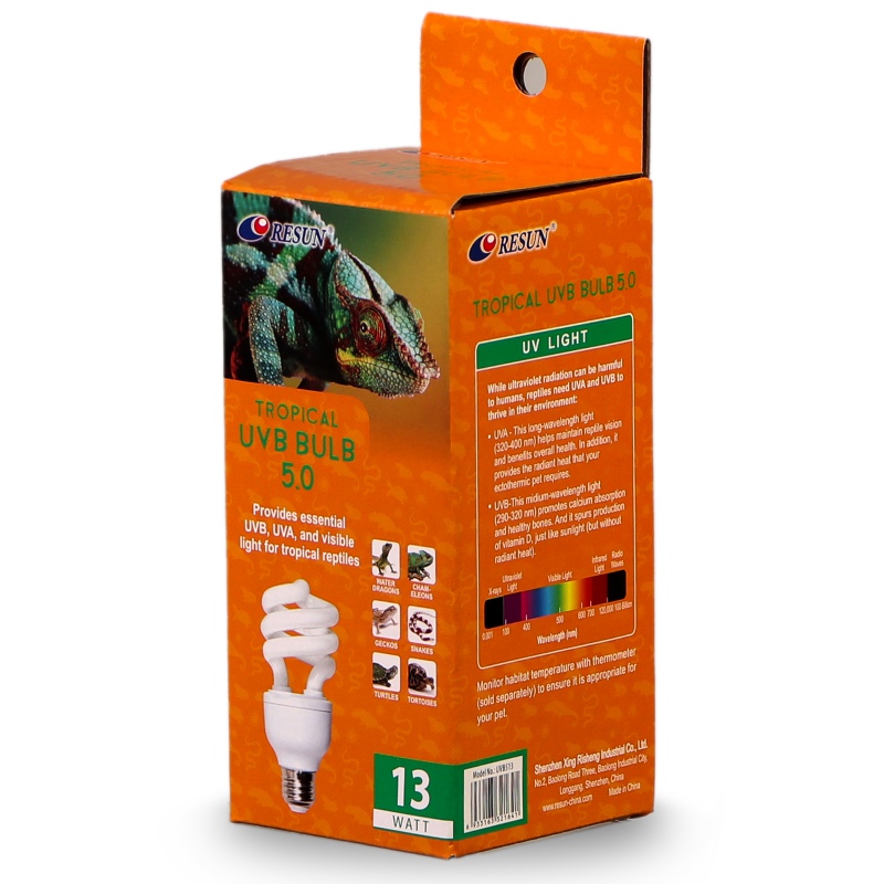 Resun Tropical UVB Bulb 5.0 13W - Żarówka