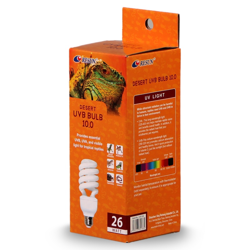 Resun Desert UVB-Birne 10.0 26W - UVB-Lampe