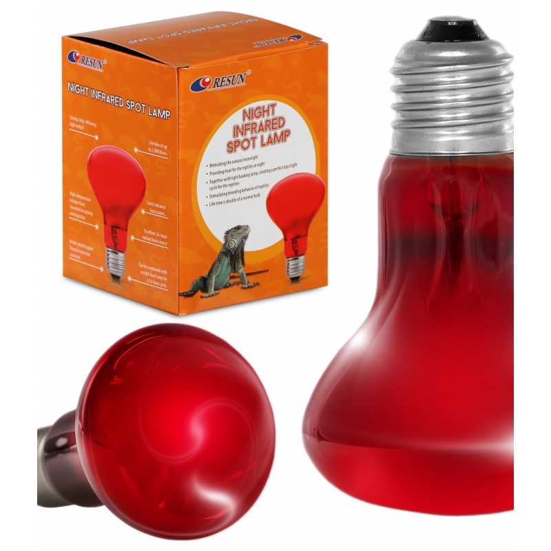 Resun Infrared Spot Lamp 75W - Żarówka podczerwona