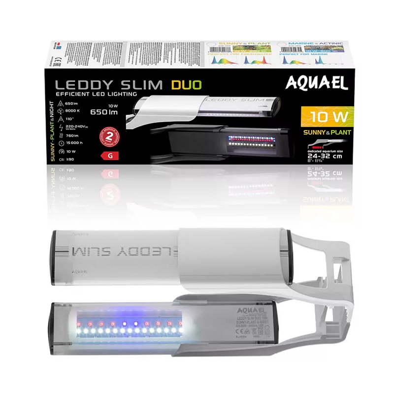 Aquael Leddy Slim Duo 10W lampa LED biała