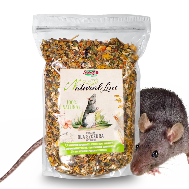 Alegia Natural Line Rat Food 500g