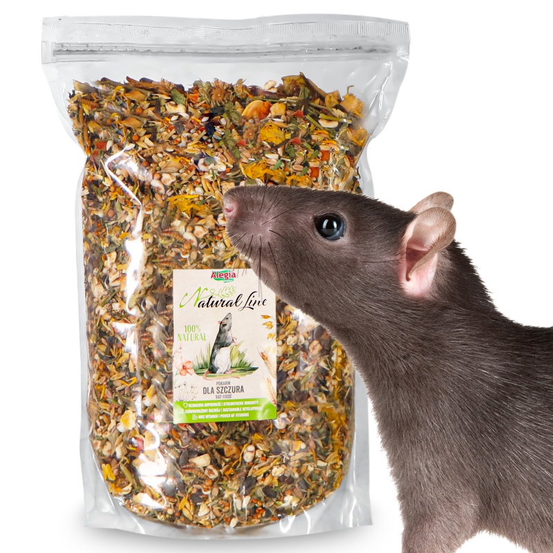 Alegia Línea Natural alimento para ratas 2,5kg