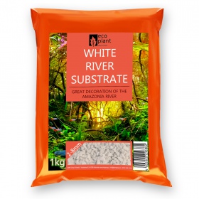 Eco Plant Witte Rivier 1kg - Natuurlijk grind