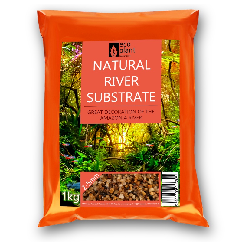 Eco Plant Natuurlijke Rivier 1kg - Riviergrind 2-5mm