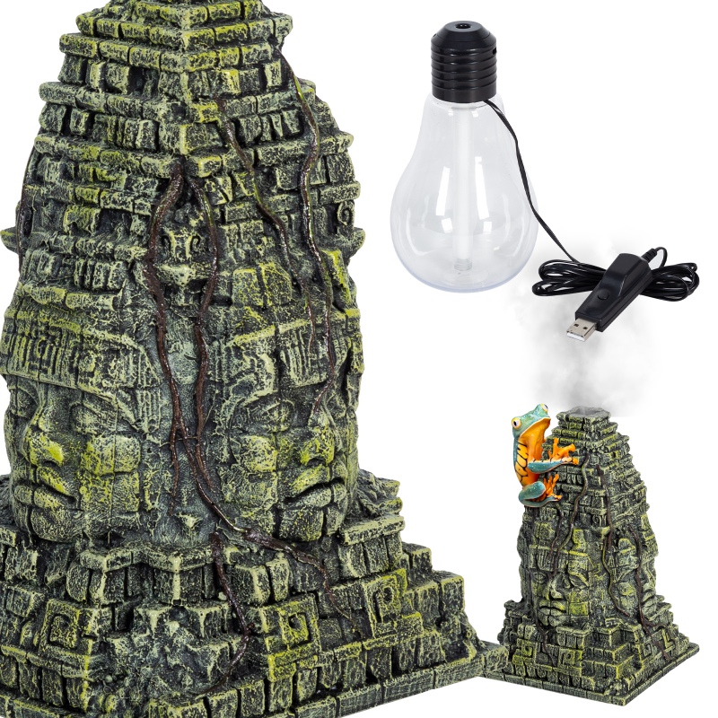 Repti-Zoo Ancient Castle Fogger w terrarium