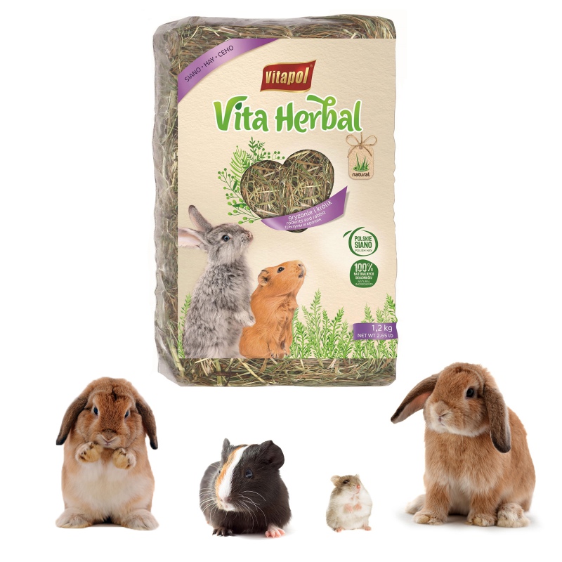 Сіно VitaHerbal для гризунів 1.2кг