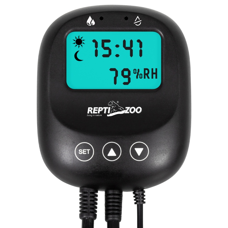 Repti-Zoo Digitaler Hygrostat Tag/Nacht - Thermostat Tag und Nacht