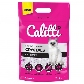 Calitti CRYSTALS - Areia Silica para Gatos