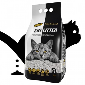 Hilton Cat Litter Carbon 5л