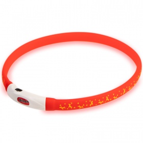 Hilton Flash Collar RED - LED svietiaca obojok