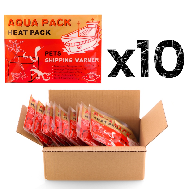 Aqua Heat Pack 40H Gold - Set of 10 Warmers