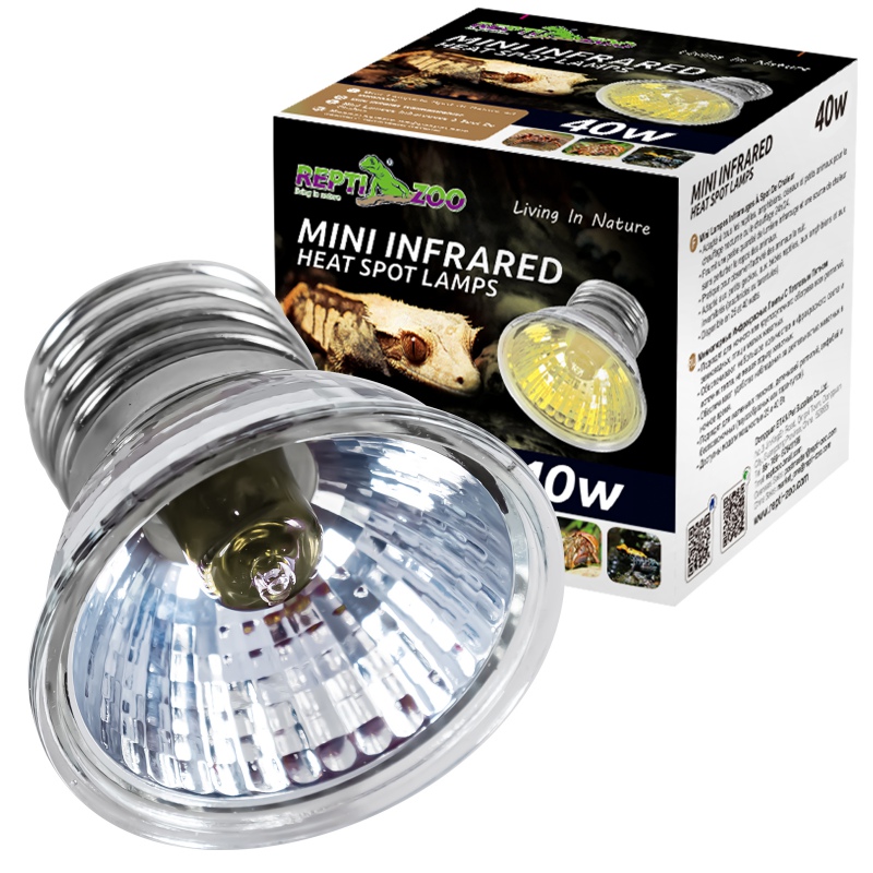 Repti-Zoo Mini Halogen Infrarød Lampe