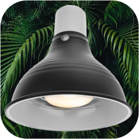 Resun Reptil Schwarz Lampe BIG - Terrariumlampe