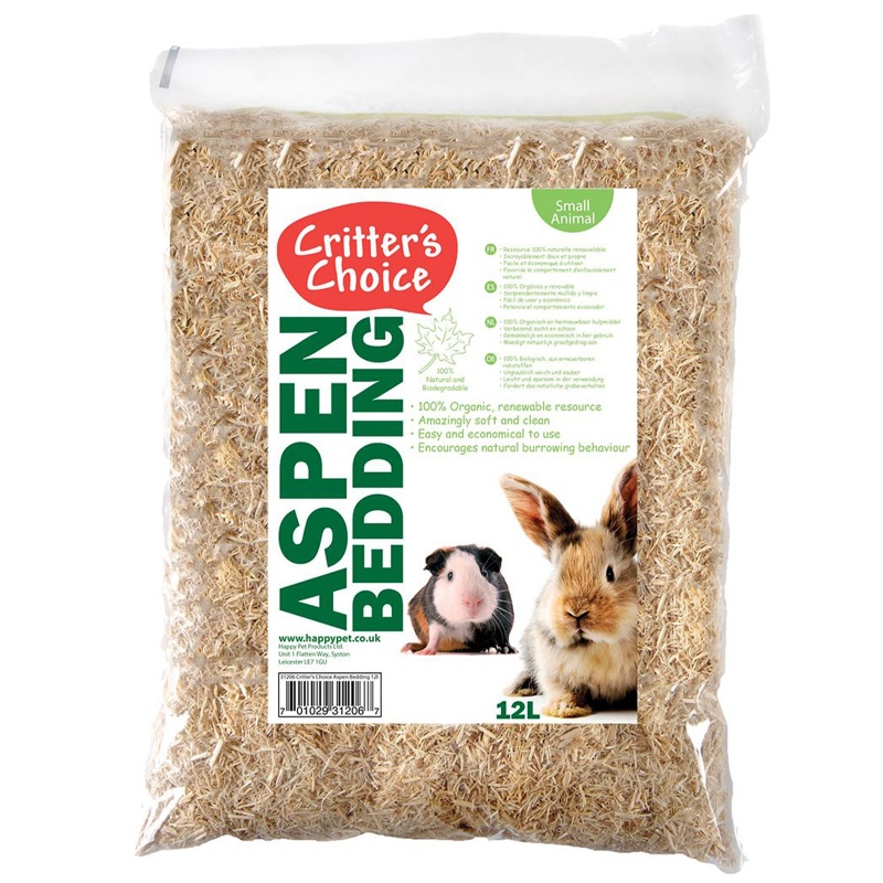 HappyPet Aspen Bed 12l for rodents