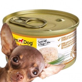 Gimdog Pure Delight 85g - Futter für kleine Hunde Hähnchen in Gelee