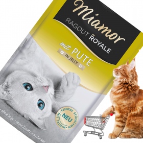 Miamor Royale mit Pute - feuchte Putenfutter in Gelee 100g