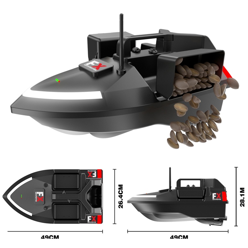 LAKE XWEREWOLF voerboot met GPS