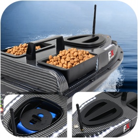 Fishing Expedition LAKE XPREDATOR - Angelfutterboot mit GPS