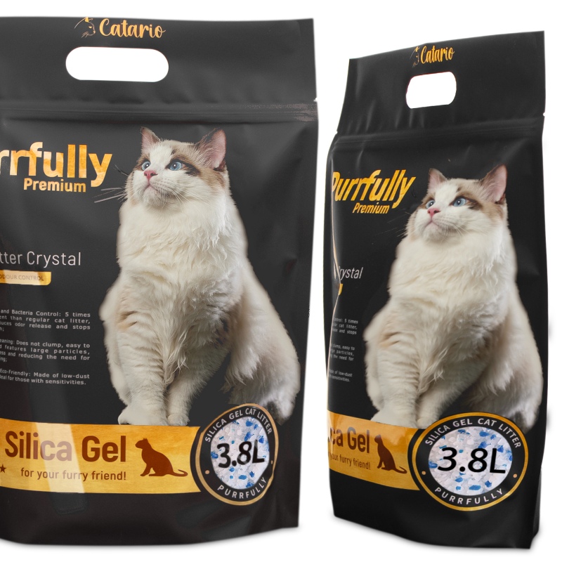 Areia de sílica Catario Purrfully 3,8L