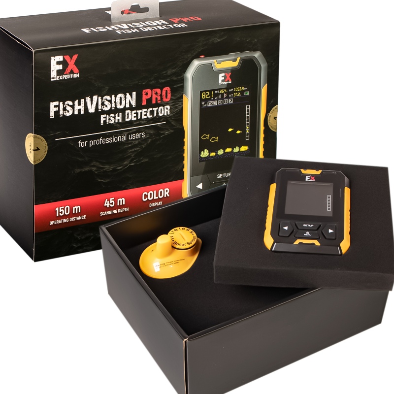 Fishing Expedition FishVision Pro - Sonar-Echosonde zur Fischdetektion