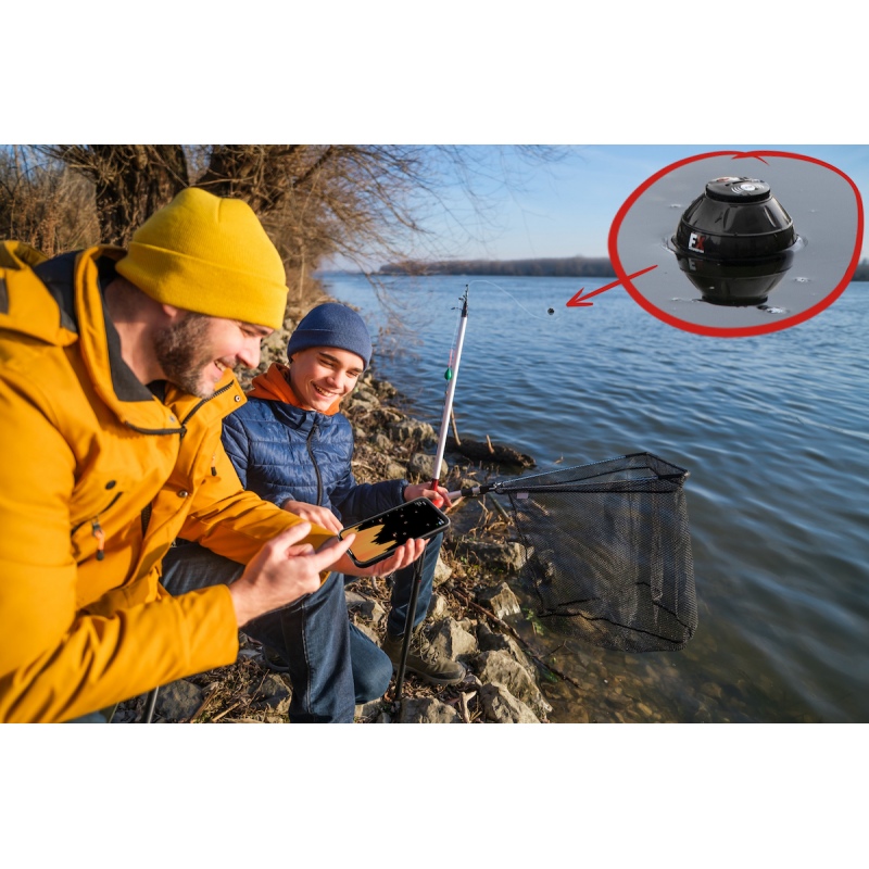 Sonar Wi-Fi LakeSonix para pesca