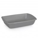 Comfy Cleo Classic - caja de arena abierta gris