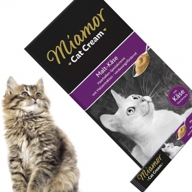 Miamor Cat Cream Anti-Hairball - Leckerlis gegen Haarballen 6x15g