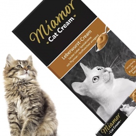 Miamor Cat Cream - Leberpasteten für Katzen 6x15g